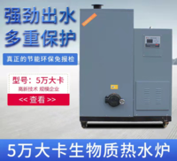 5万大卡生物质热水炉